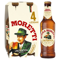 BIRRA MORETTI PREMIUM LAGER BEER BOTTLE 4X330ML