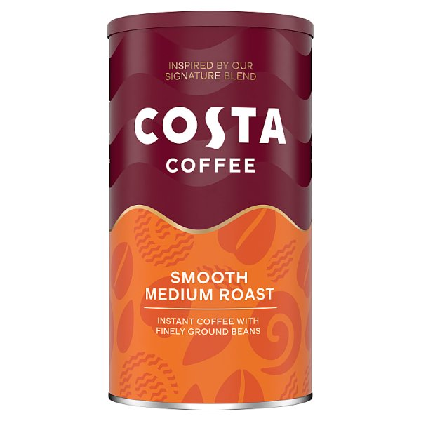 COSTA SMOOTH MEDIUM ROAST 100G