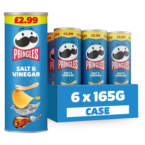 PRINGLES SALT VINEGAR PM299 165G