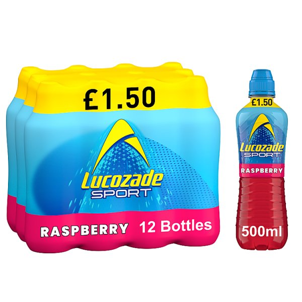 LUCOZADE SPORT RSPBRRY PM150 500ML