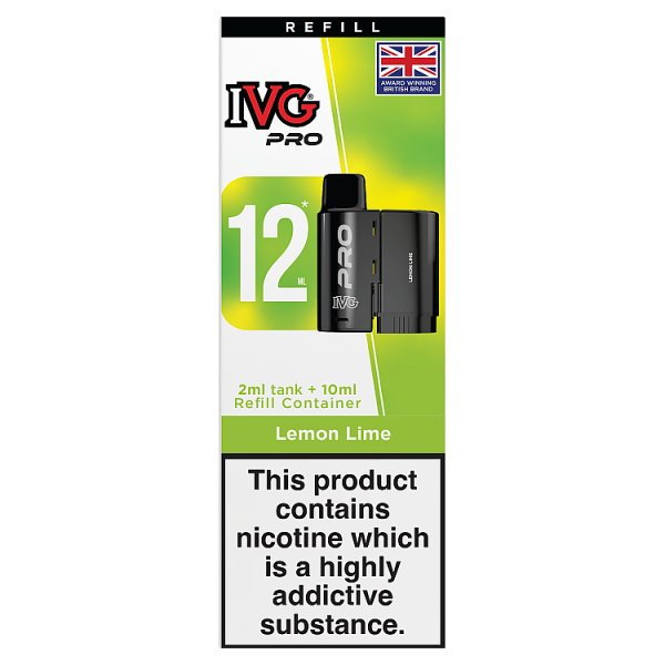 IVG PRO REFILL LEMON LIME 12ML