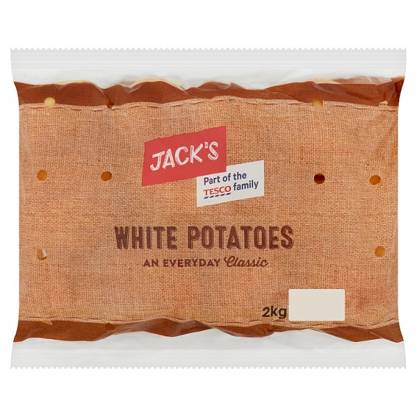 JACKS WHITE POTATOES 2KG