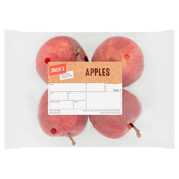 JACKS RED APPLES 4PK