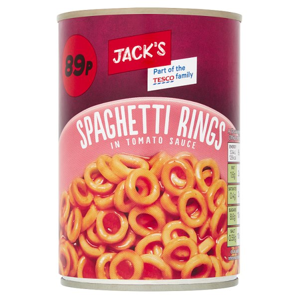 JACKS SPAGHETTI RINGS PM89 410G