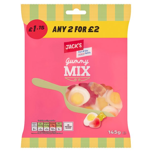JACK'S GUMMY MIX 145G