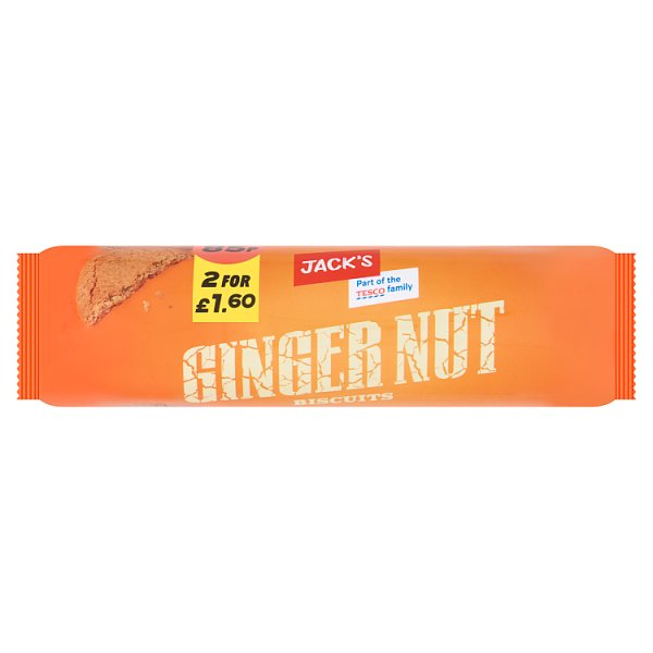 JACKS GINGER NUTS PM85 2/160 200G
