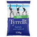 TYRRELLS LIGHTLY SEA SALTD 150G