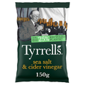 TYRRELLS S SLT AND CDR VINGR 150G