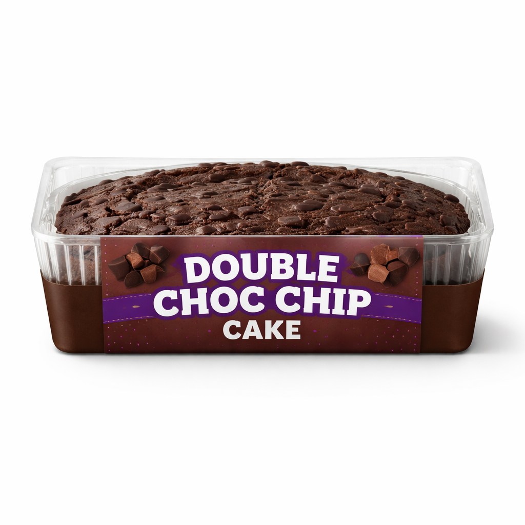 DOUBLE CHOC CHIP CAKE