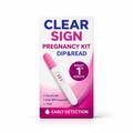 CLEAR SIGN PREGNANCY KIT DIP&READ