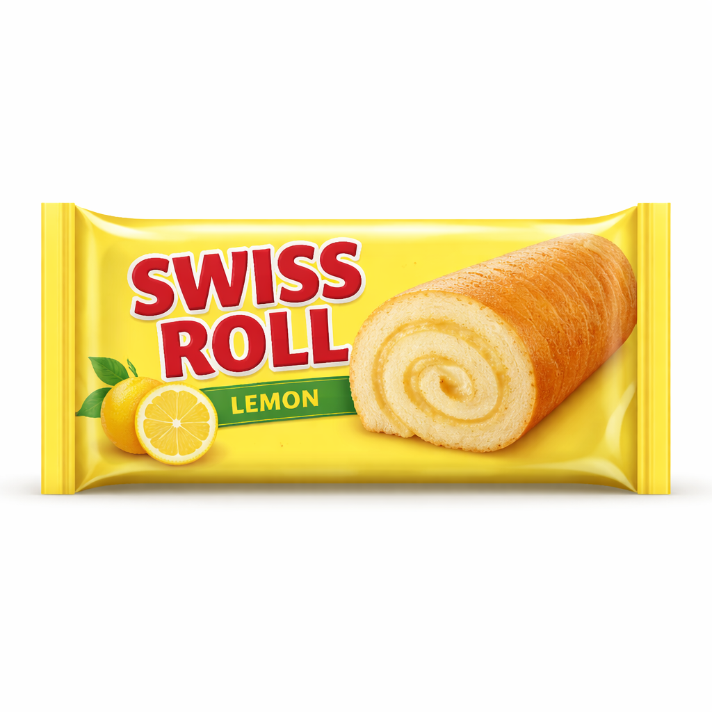 SWISS ROLL LEMON