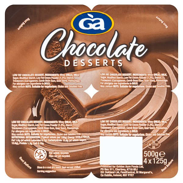 CHOCOLATE DESSERT 4X125G