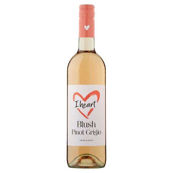 I HEART PINOT GRIGIO BLUSH 75CL