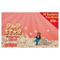 POP STAR MICROWAVE POPCORN SWEET 85G