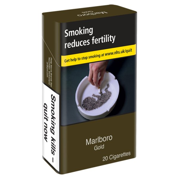 MARLBORO GOLD KS 20 CIGARETTES