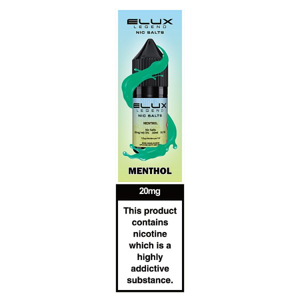 ELUX LEGEND NIC SALTS MENTHOL 20MG