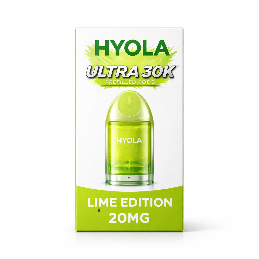 HYOLA ULTRA 30K PREFILLED PODS LIME EDITION / 20MG