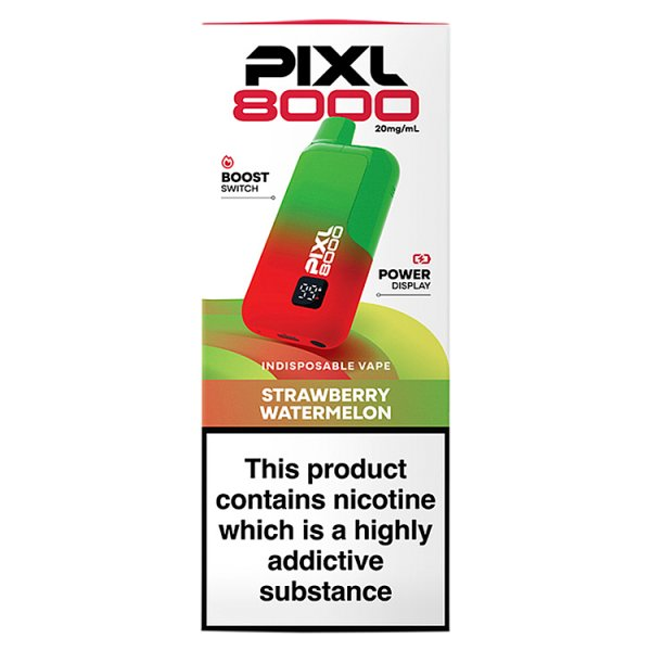 PIXL 8000 STRAWBERRY WATERMELON INDISPOSABLE VAPE