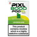 PIXL 8000 POD XL LEMON & LIME PREFILLED POD & REFILL 20MG/ML