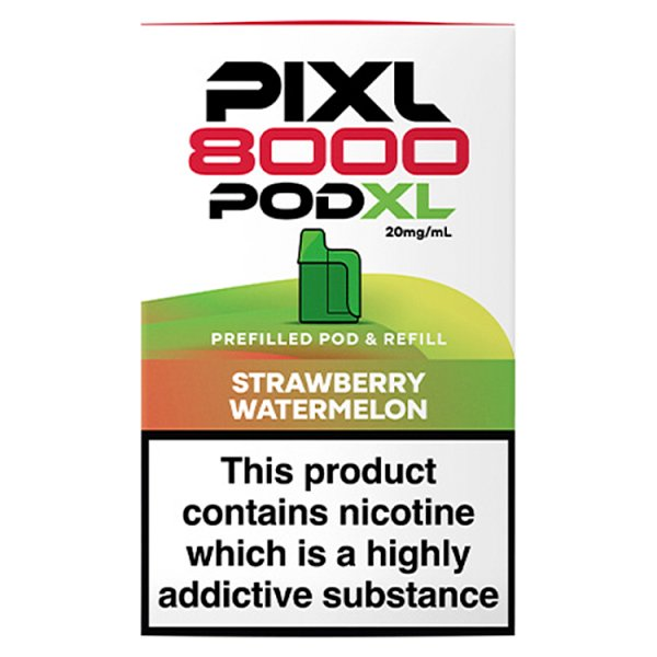 PIXL 8000 PREFILLED POD STRAWBERRY WATERMELON / 20MG