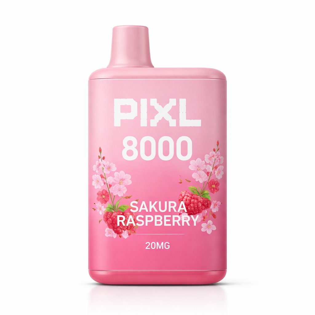 PIXL 8000 PREFILLED POD SAKURA RASPBERRY / 20MG