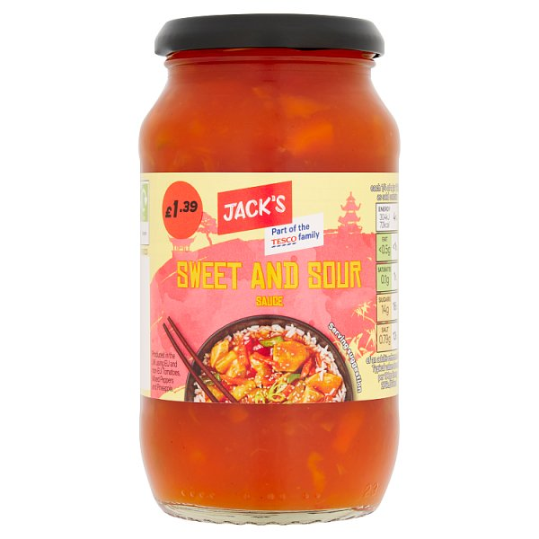 JACK'S SWEET AND SOUR SAUCE 440G