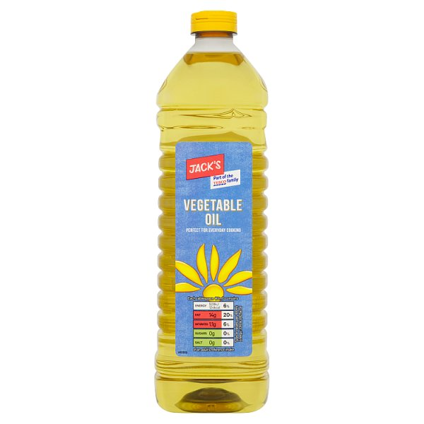 JACKS VEGETABLE OIL 1LTR