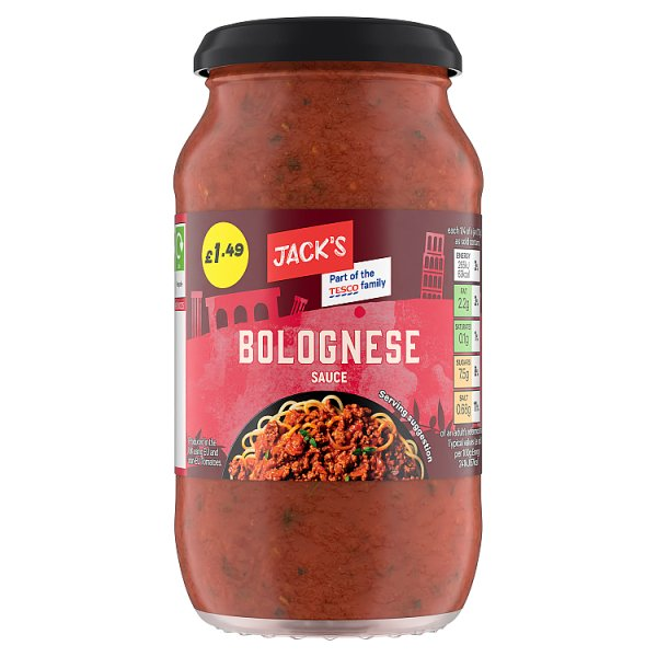 JACKS BOLOGNESE SAUCE PM149 440G