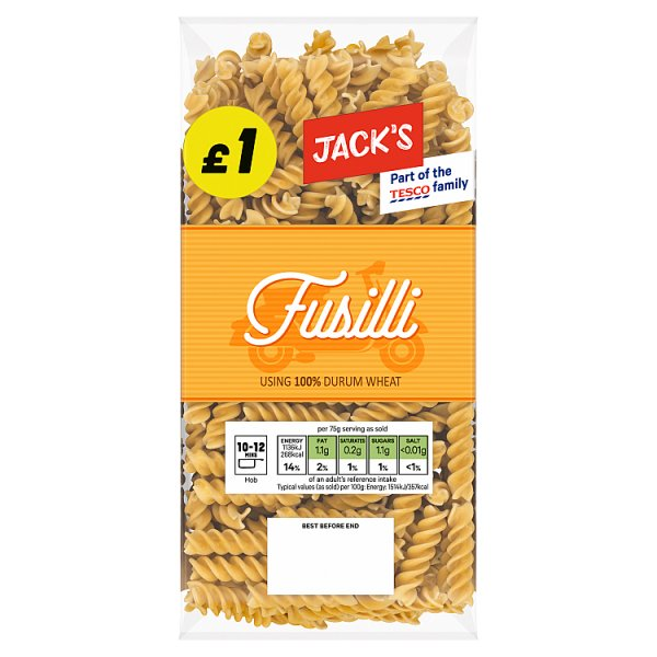 JACKS FUSILLI PM100 500G