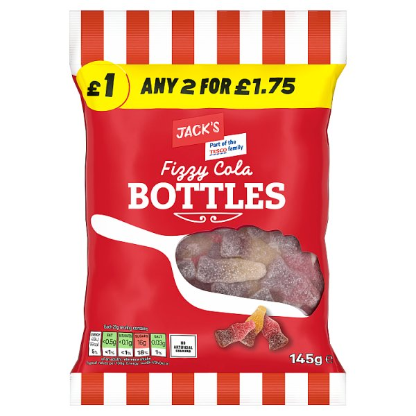 JACKS FIZZY COLA PM100 2F175 140G