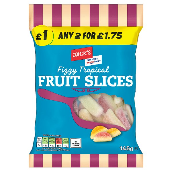 JACK'S FIZZY TROPICAL FRUIT SLICES