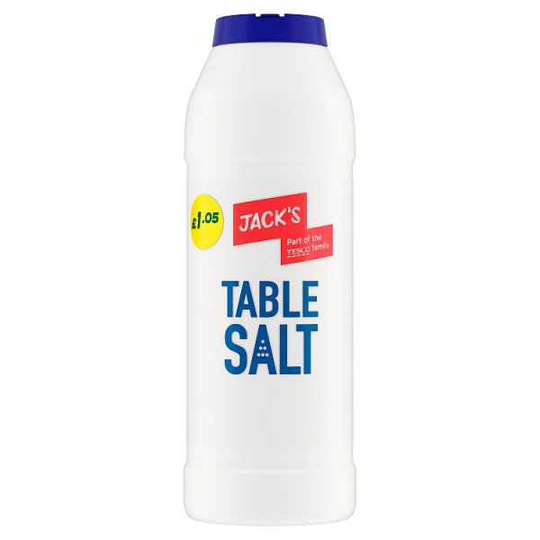 JACKS TABLE SALT PM105 750G