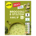JACK'S BROCCOLI & STILTON SOUP 5 X 24G (120G)