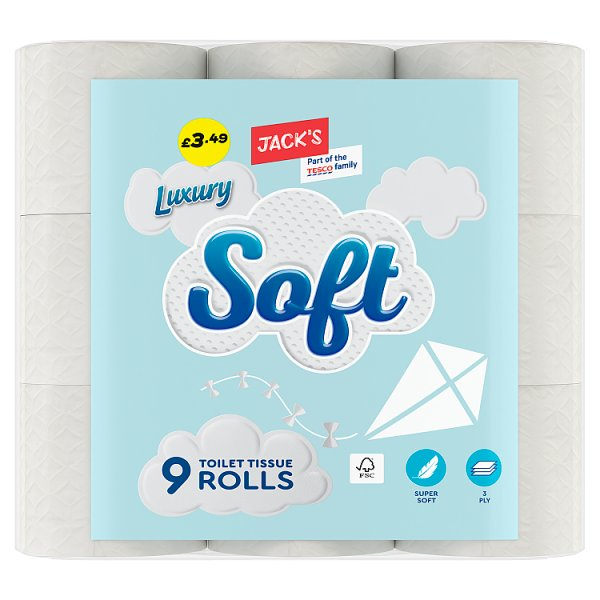 JACKS TT WHITE PM349 9ROLL