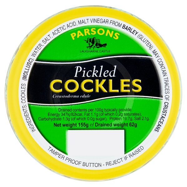 PARSONS PICKLED COCKLES 155G