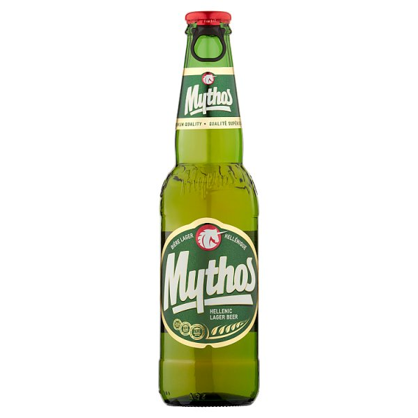 MYTHOS HELLENIC LAGER BEER 500ML BOTTLE