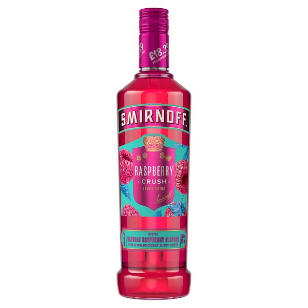 SMIRNOFF RSPBRY CRSH PM1839 70CL