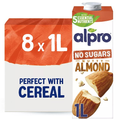 ALPRO ALMOND NO SUGAR LONG LIFE DAIRY FREE DRINK 1L