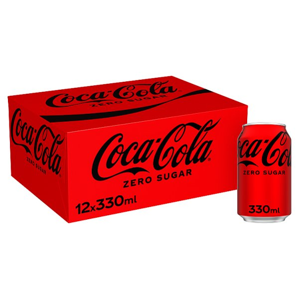 COKE ZERO MULTIPACK 12X330M