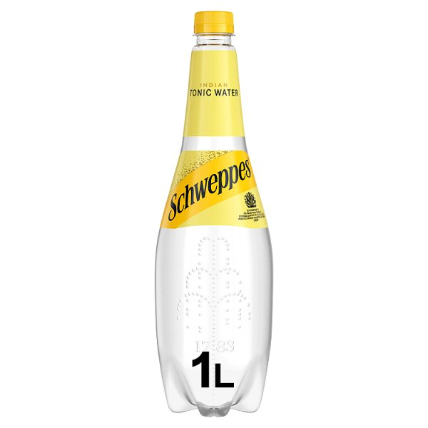 SCHWEPPES TONIC WATER 1L