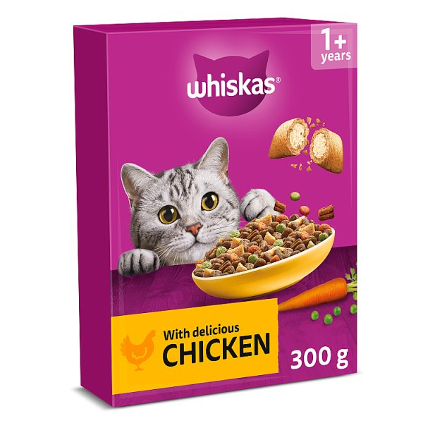 WHISKAS CAT COMPLETE CHICKEN 300G