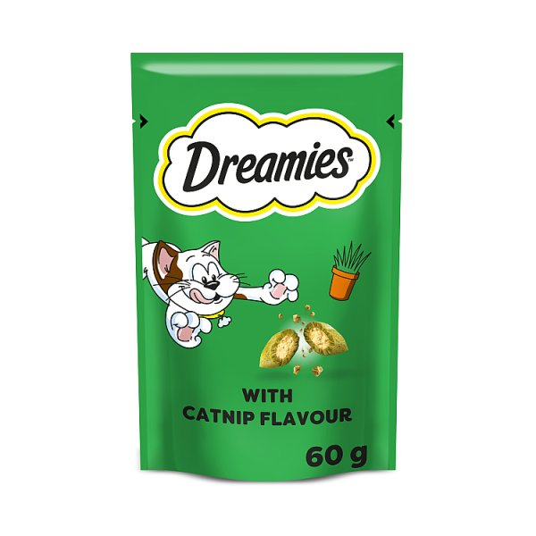 DREAMIES CAT TREATS/CATNIP 60G