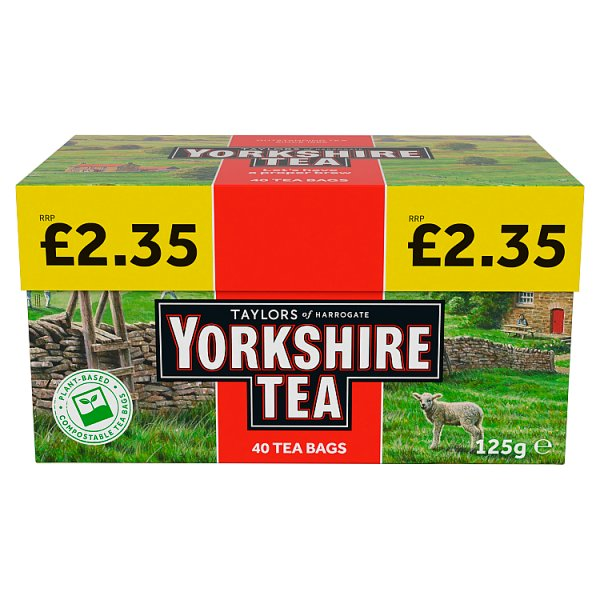 YORKSHIRE TEA BAGS PM235 40PK