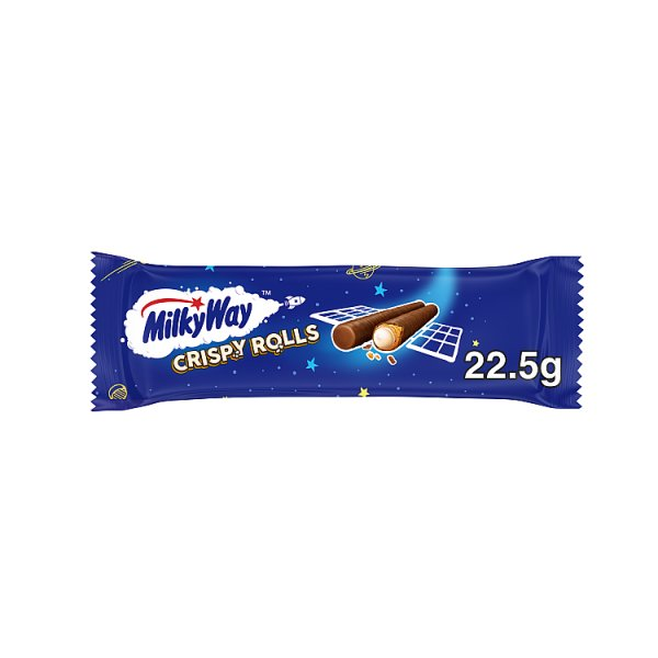 MILKY WAY MILK CHOCOLATE CRISPY ROLLS 22.5G