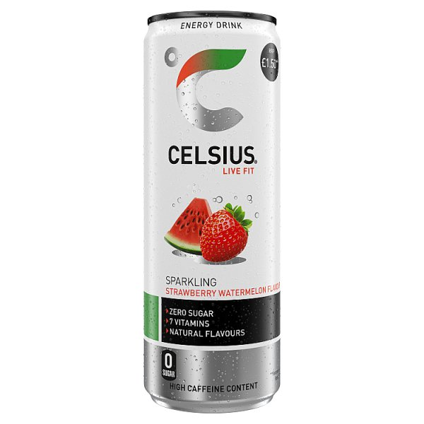 CELSIUS SPARKLING STRAWBERRYWAT
