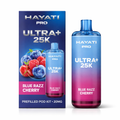 HAYATI PRO ULTRA+ 25K PREFILLED POD KIT BLUE RAZZ CHERRY / 20MG