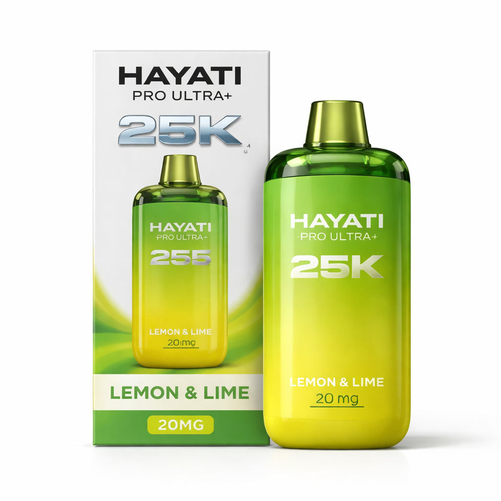 HAYATI PRO ULTRA+ 25K PREFILLED POD KIT LEMON & LIME / 20MG
