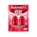HAYATI PRO MAX+ 6K PREFILLED REPLACEMENT PODS STRAWBERRY CHERRY CRANBERRY / 20MG