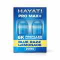 HAYATI PRO MAX+ 6K PREFILLED REPLACEMENT PODS BLUE RAZZ LEMONADE / 20MG