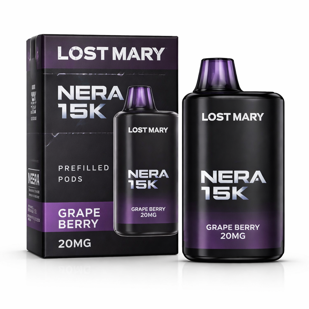 LOST MARY NERA 15K 20MG PREFILLED PODS GRAPE BERRY / 20MG